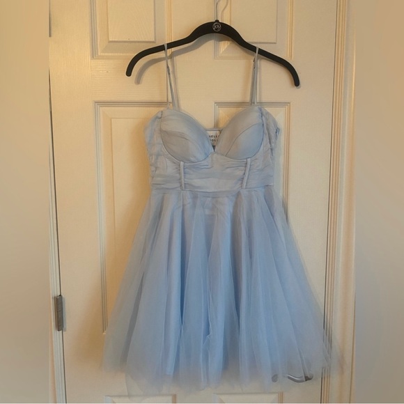 NWT Hello Molly Princess Mood Mini Dress BLUE. This is currently sold out online - Picture 2 of 6
